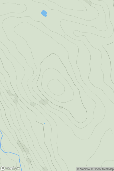 Thumbnail image for Carder Low showing contour plot for surrounding peak