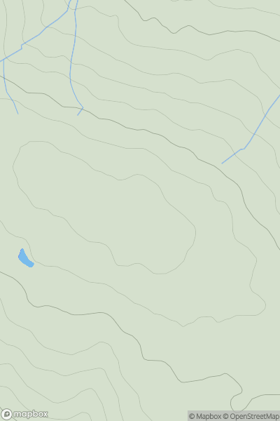 Thumbnail image for Grindon Moor showing contour plot for surrounding peak