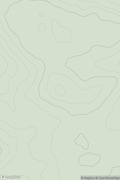 Thumbnail image for Minninglow Hill showing contour plot for surrounding peak