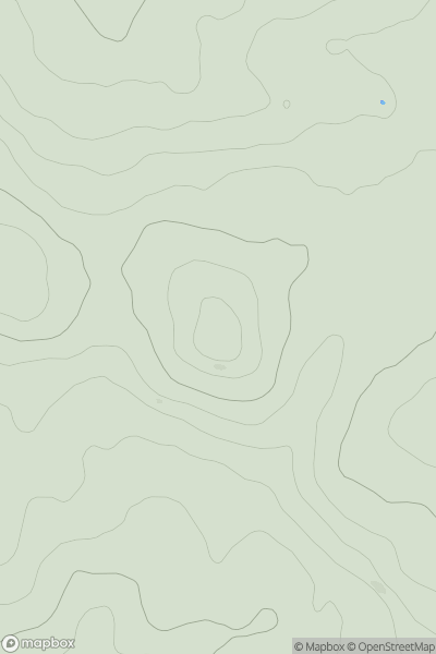 Thumbnail image for Johnson's Knoll showing contour plot for surrounding peak