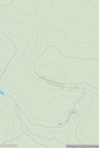 Thumbnail image for Upper Whitley Edge showing contour plot for surrounding peak