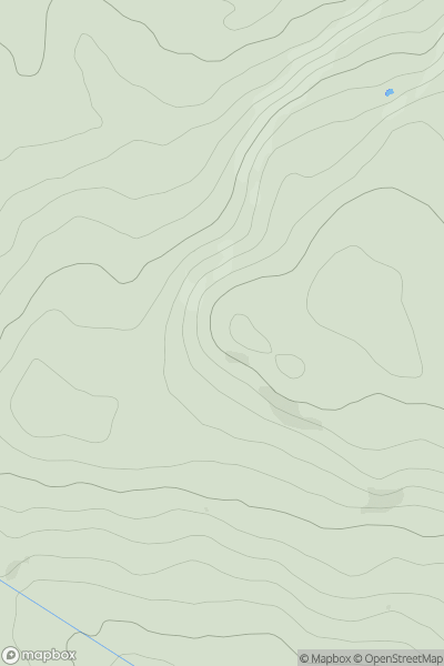 Thumbnail image for Hartcliff Hill showing contour plot for surrounding peak