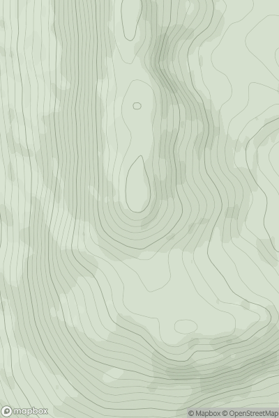 Thumbnail image for Sgiath Chuil showing contour plot for surrounding peak