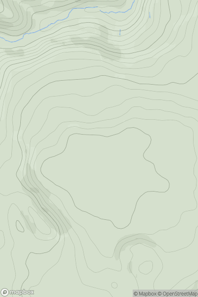 Thumbnail image for Middleton Moor showing contour plot for surrounding peak