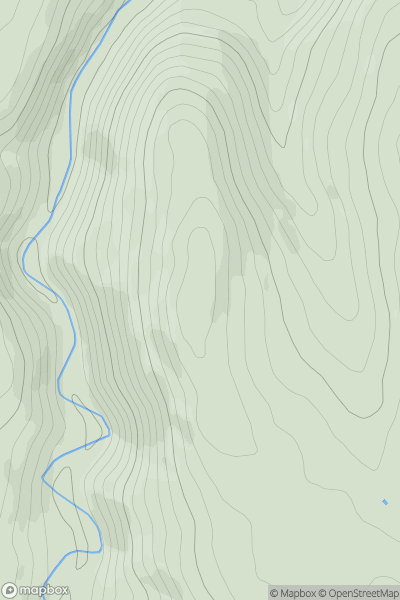 Thumbnail image for Soles Hill showing contour plot for surrounding peak