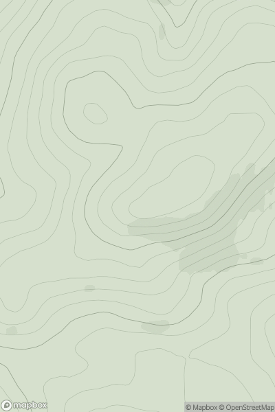 Thumbnail image for Innerdouny Hill showing contour plot for surrounding peak