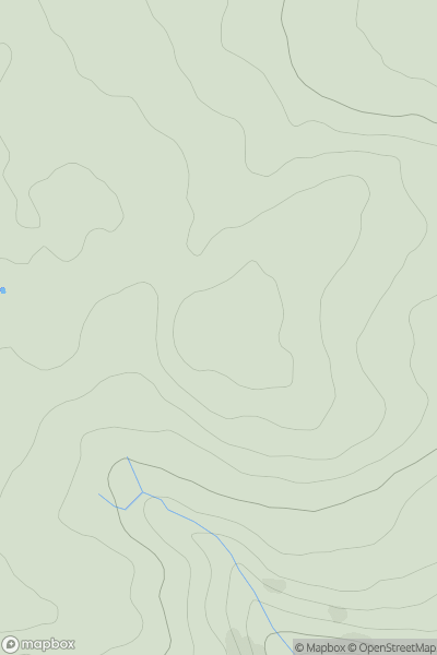 Thumbnail image for Steeton Moor showing contour plot for surrounding peak