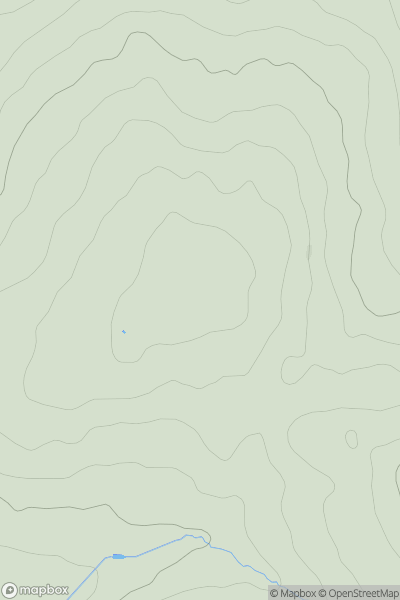 Thumbnail image for Crown Point showing contour plot for surrounding peak