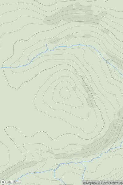 Thumbnail image for Abney Low showing contour plot for surrounding peak