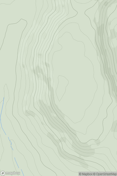 Thumbnail image for Swales Moor showing contour plot for surrounding peak