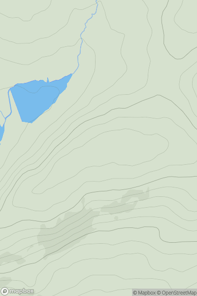 Thumbnail image for Stang Top Moor showing contour plot for surrounding peak