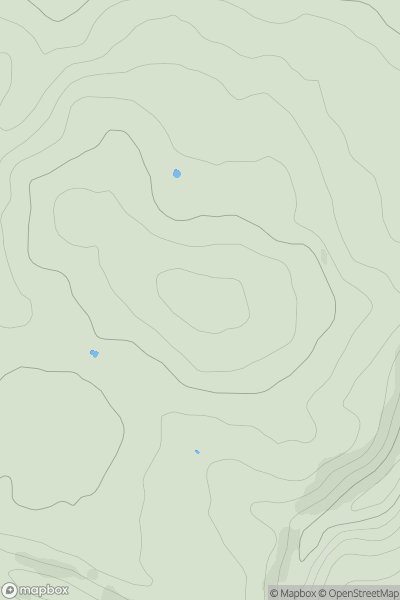 Thumbnail image for Gratton Moor showing contour plot for surrounding peak