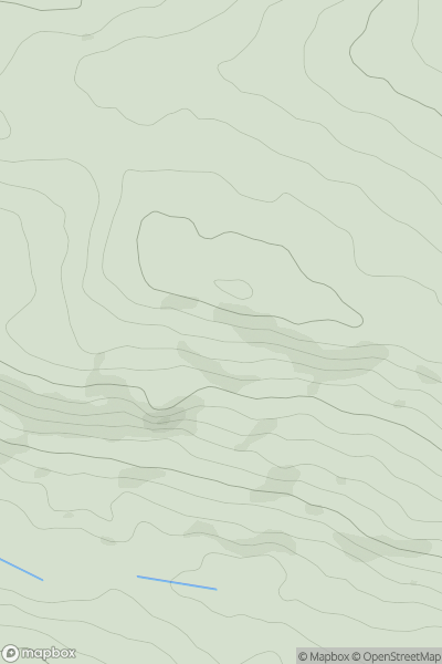 Thumbnail image for Briery Busk showing contour plot for surrounding peak