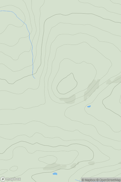 Thumbnail image for Swinny Knoll showing contour plot for surrounding peak
