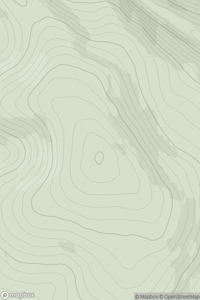Thumbnail image for Lendrick Hill showing contour plot for surrounding peak