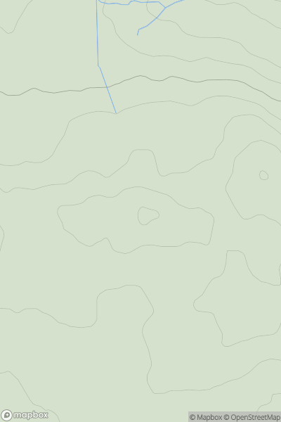 Thumbnail image for Ling Hill showing contour plot for surrounding peak