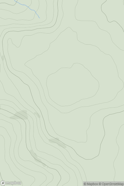 Thumbnail image for Farnley Moor showing contour plot for surrounding peak