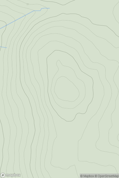 Thumbnail image for Kitcham Hill showing contour plot for surrounding peak