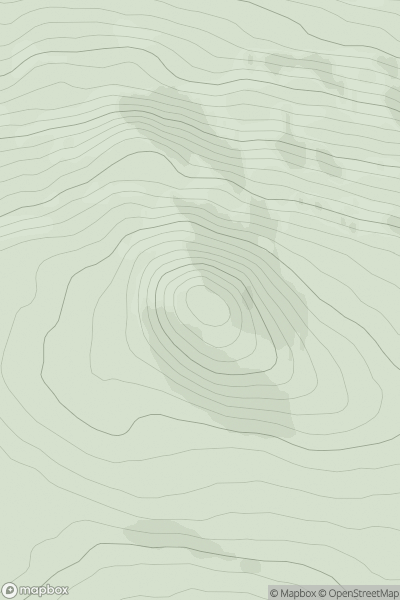 Thumbnail image for East Lomond showing contour plot for surrounding peak