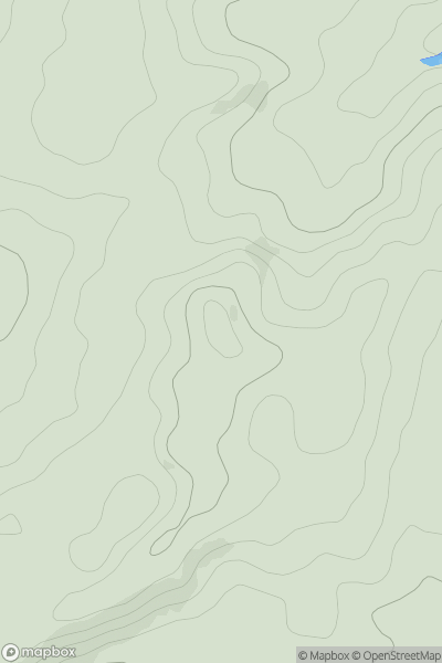 Thumbnail image for Counslow Hill showing contour plot for surrounding peak