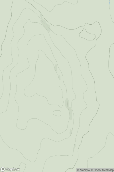 Thumbnail image for Oldham Edge showing contour plot for surrounding peak