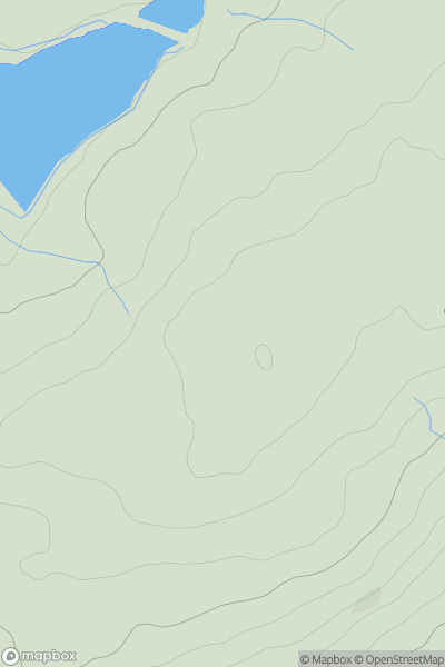 Thumbnail image for Height House Hill showing contour plot for surrounding peak