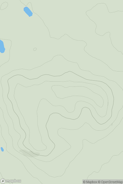 Thumbnail image for Cheadle Park showing contour plot for surrounding peak