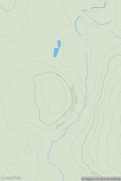 Thumbnail image for Shaw Side showing contour plot for surrounding peak