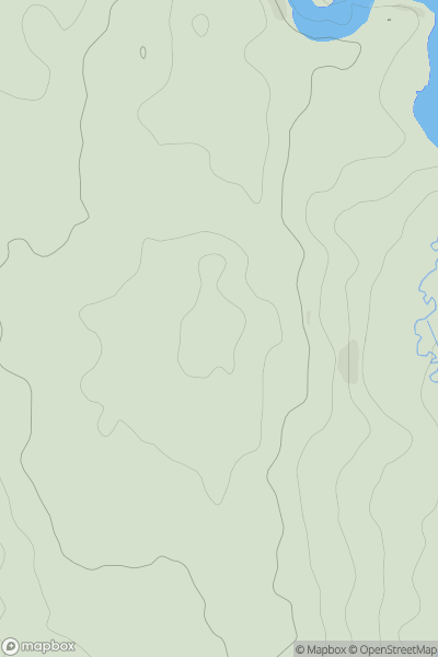 Thumbnail image for Bemersley Green Hill showing contour plot for surrounding peak