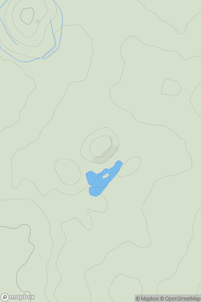 Thumbnail image for Cobridge Hill showing contour plot for surrounding peak