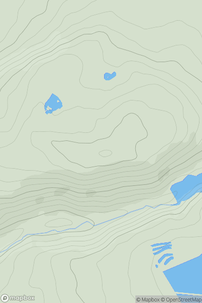 Thumbnail image for Nicky Nook showing contour plot for surrounding peak