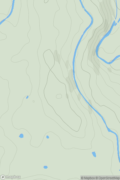 Thumbnail image for Marpleridge showing contour plot for surrounding peak