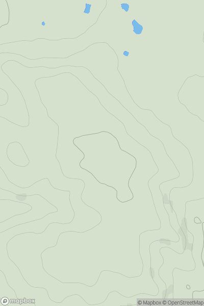 Thumbnail image for Oulton Heath showing contour plot for surrounding peak