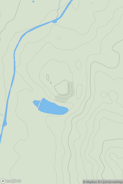 Thumbnail image for Styperson Park showing contour plot for surrounding peak