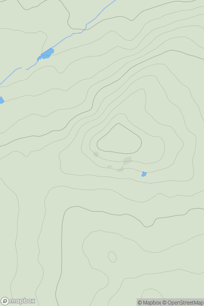 Thumbnail image for Stainborough Castle showing contour plot for surrounding peak