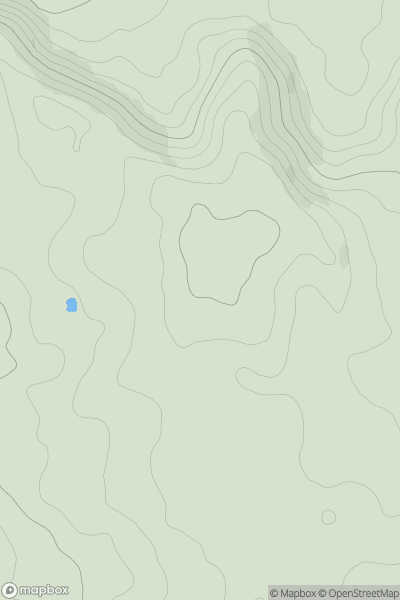 Thumbnail image for Alderley Edge showing contour plot for surrounding peak