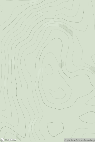 Thumbnail image for Cairnie Hill showing contour plot for surrounding peak