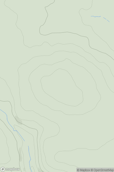 Thumbnail image for Owlcotes Hill showing contour plot for surrounding peak