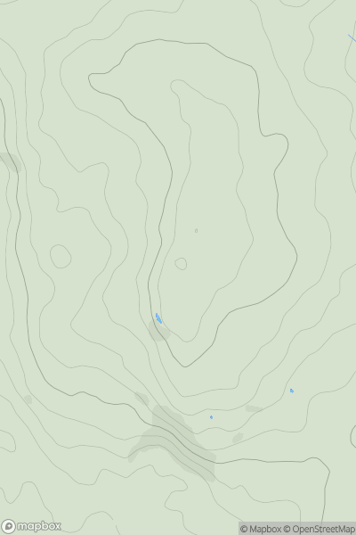Thumbnail image for Parkwood Springs showing contour plot for surrounding peak