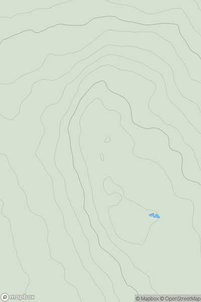 Thumbnail image for Ashurst's Beacon showing contour plot for surrounding peak