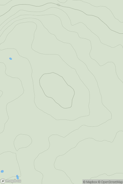 Thumbnail image for Harrock Hill showing contour plot for surrounding peak