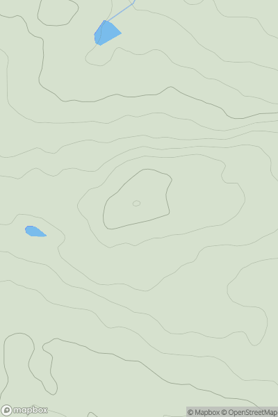 Thumbnail image for Hoober Stand showing contour plot for surrounding peak