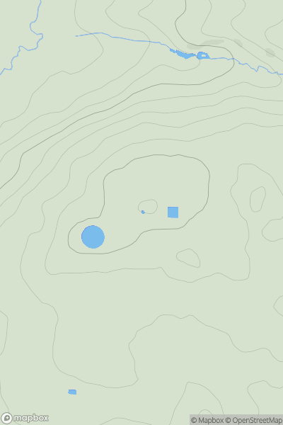Thumbnail image for Breadsall Moor showing contour plot for surrounding peak