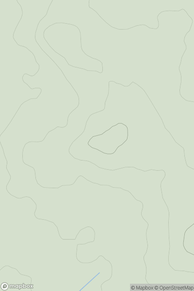 Thumbnail image for Willowmore Hill showing contour plot for surrounding peak