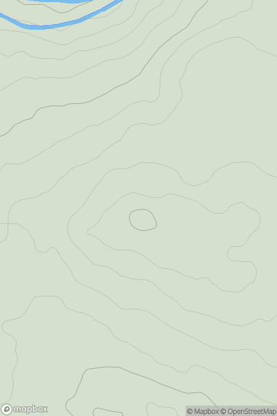 Thumbnail image for Beecroft Hill showing contour plot for surrounding peak