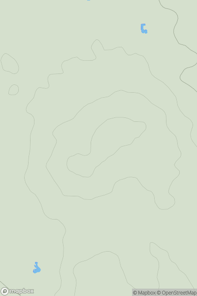 Thumbnail image for Hampton Post showing contour plot for surrounding peak