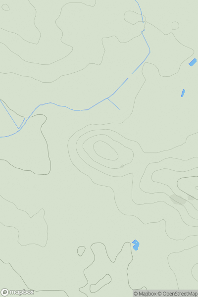 Thumbnail image for Stapleford Hill showing contour plot for surrounding peak