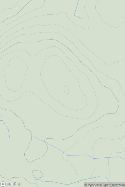 Thumbnail image for Wedder Hill (Blackside) showing contour plot for surrounding peak