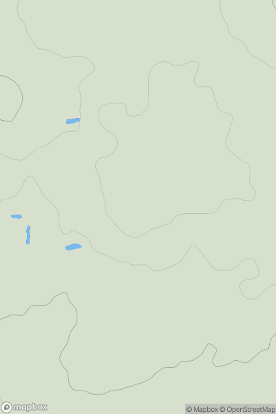 Thumbnail image for Chellaston Hill showing contour plot for surrounding peak