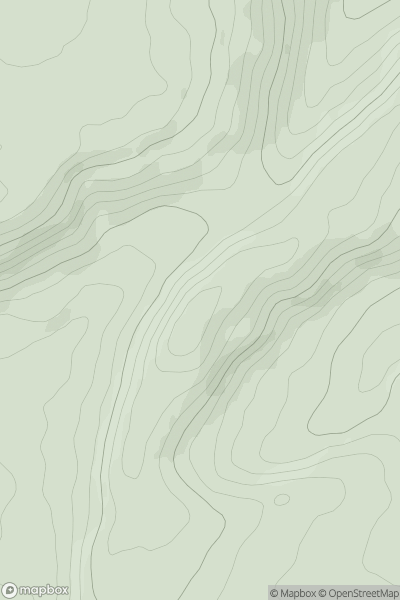 Thumbnail image for Bank Wood Hill showing contour plot for surrounding peak